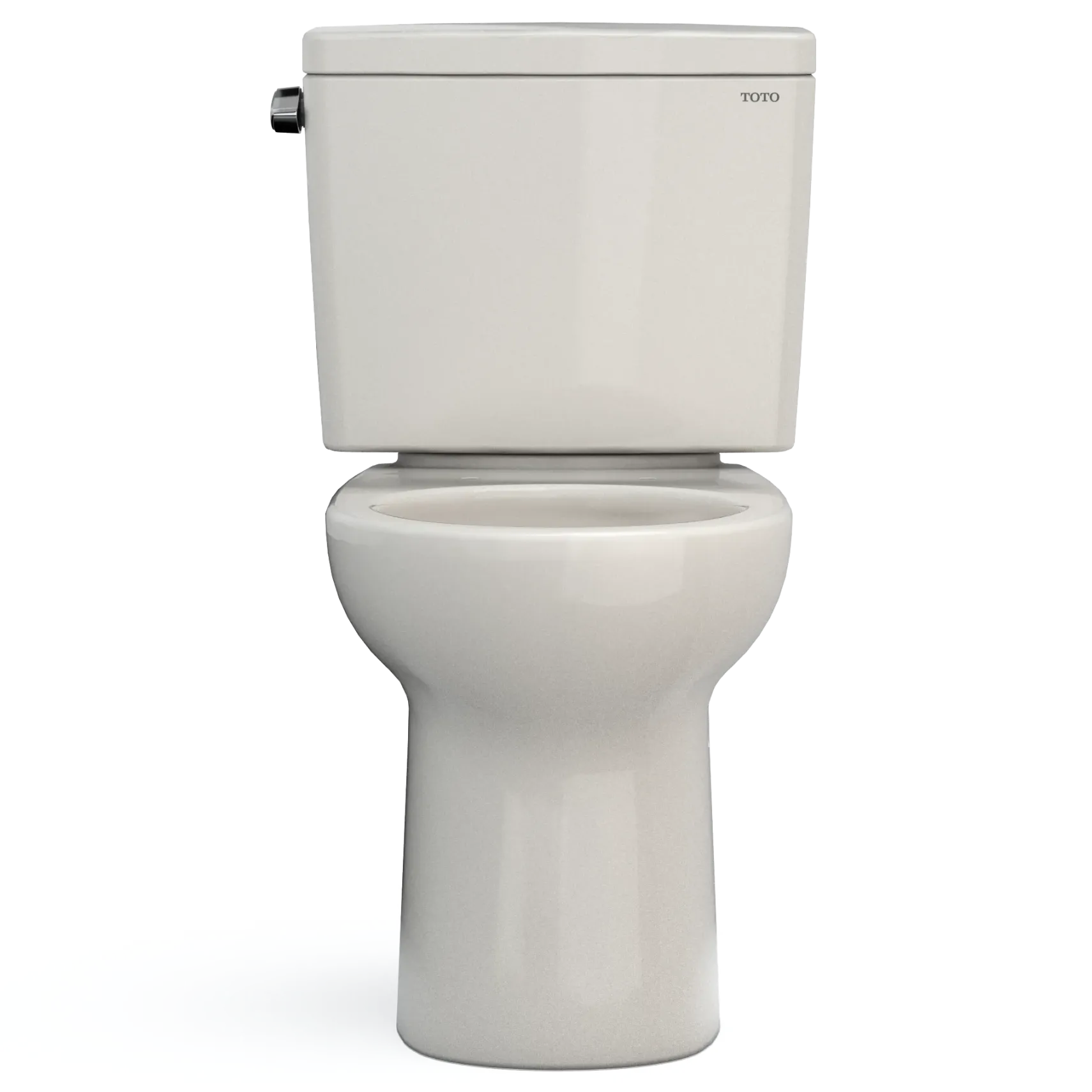 TOTO Drake Two-Piece Round 1.28 GPF Universal Height TORNADO FLUSH Toilet with CEFIONTECT, Sedona Beige, Vitreous China, CST775CEFG#12