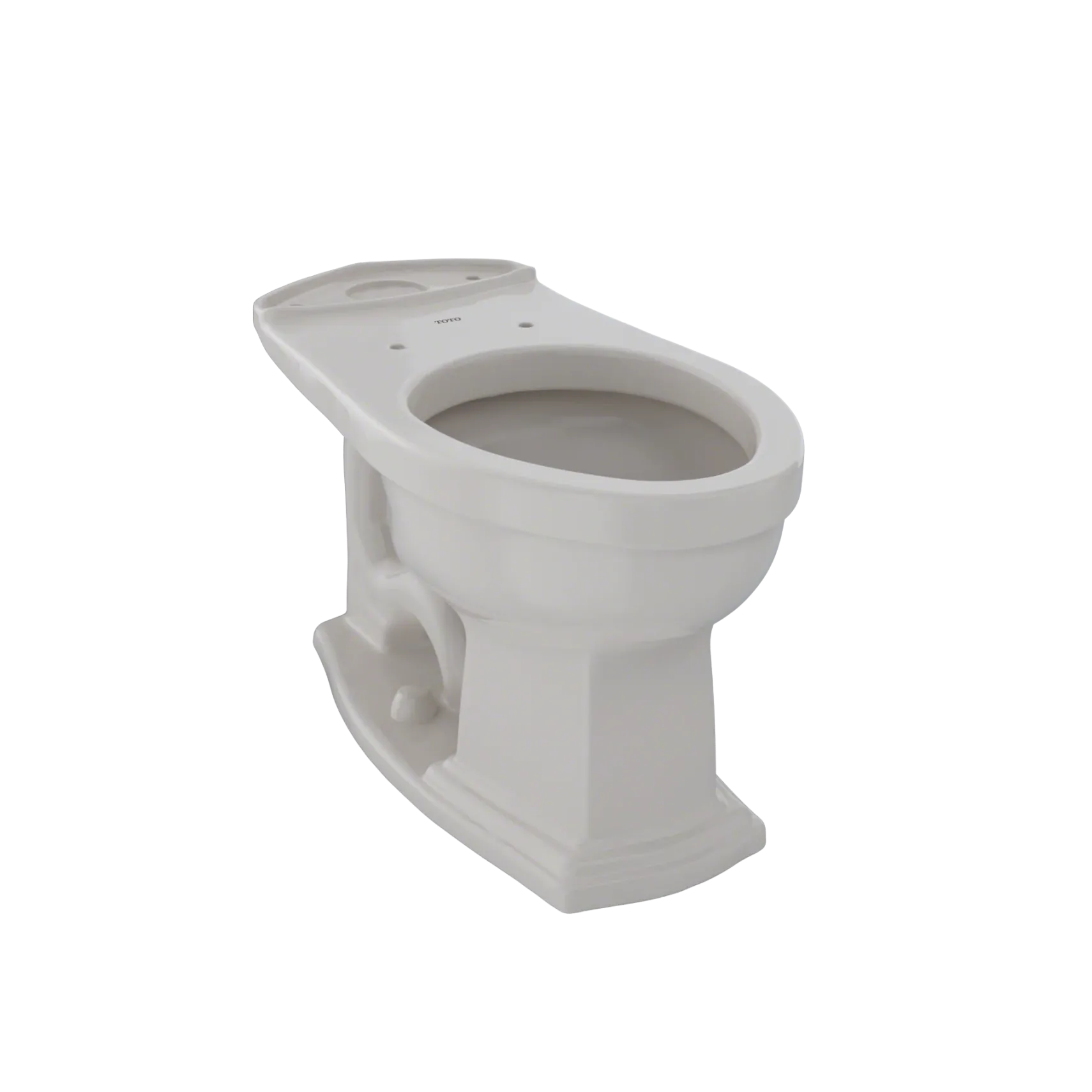 TOTO Eco Clayton and Clayton Universal Height Elongated Toilet Bowl, Sedona Beige, Vitreous China, C784EF#12
