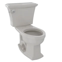 TOTO Eco Clayton Two-Piece Elongated 1.28 GPF Universal Height Toilet, Sedona Beige, Vitreous China, CST784EF#12