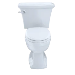TOTO Eco Clayton Two-Piece Elongated 1.28 GPF Universal Height Toilet, Sedona Beige, Vitreous China, CST784EF#12