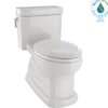 TOTO Eco Guinevere Elongated 1.28 GPF Universal Height Skirted Toilet with CEFIONTECT and SoftClose Seat, Sedona Beige, Vitreous China|Plastic, MS974224CEFG#12