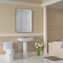 TOTO Eco Guinevere Elongated 1.28 GPF Universal Height Skirted Toilet with CEFIONTECT and SoftClose Seat, Colonial White, Vitreous China|Plastic, MS974224CEFG#11