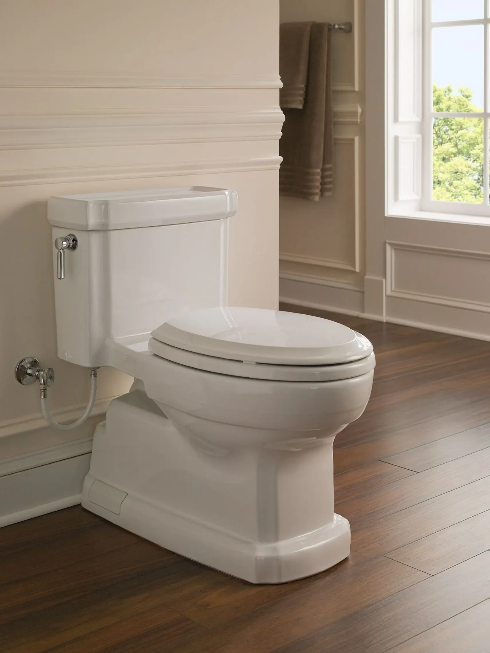 TOTO Eco Guinevere Elongated 1.28 GPF Universal Height Skirted Toilet with CEFIONTECT and SoftClose Seat, Colonial White, Vitreous China|Plastic, MS974224CEFG#11