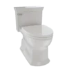 TOTO Eco Soire One Piece Elongated 1.28 GPF Universal Height Skirted Toilet with CEFIONTECT, Sedona Beige, Vitreous China, MS964214CEFG#12