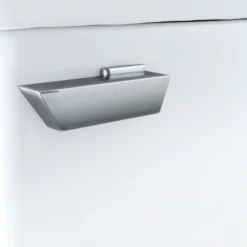 TOTO Eco Soire One Piece Elongated 1.28 GPF Universal Height Skirted Toilet with CEFIONTECT, Bone, Vitreous China, MS964214CEFG#03