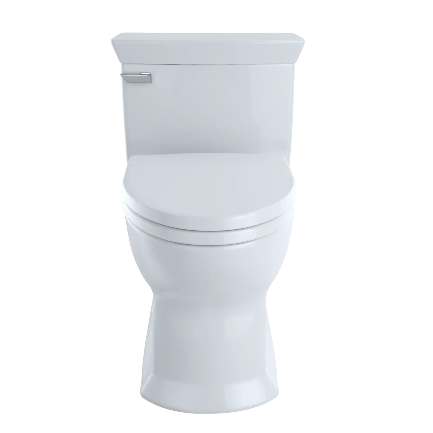 TOTO Eco Soire One-Piece Elongated 1.28 GPF Universal Height Skirted Toilet, Ebony Black, Vitreous China, MS964214CEF#51