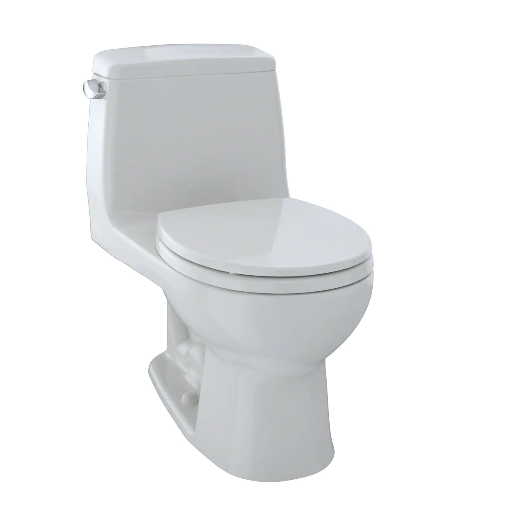 TOTO Eco UltraMax One-Piece Round Bowl 1.28 GPF Toilet, Colonial White, Vitreous China, MS853113E#11