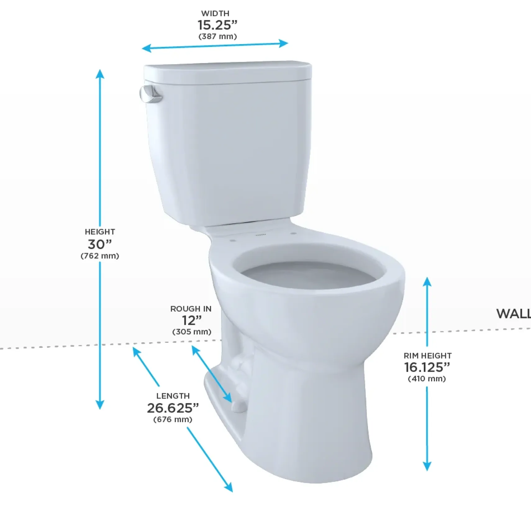 TOTO Entrada Two-Piece Round 1.28 GPF Universal Height Toilet, Sedona Beige, Vitreous China, CST243EF#12