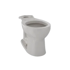 TOTO Entrada Universal Height Round Toilet Bowl, Sedona Beige, Vitreous China, C243EF#12
