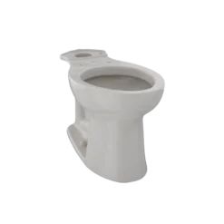 TOTO Entrada Universal Height Elongated Toilet Bowl, Sedona Beige, Vitreous China, C244EF#12
