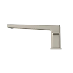 TOTO GB Two-Handle Deck-Mount Roman Tub Filler Trim, Brushed Nickel, Brass, TBG10201U#BN