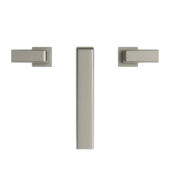 TOTO GB Two-Handle Deck-Mount Roman Tub Filler Trim, Brushed Nickel, Brass, TBG10201U#BN