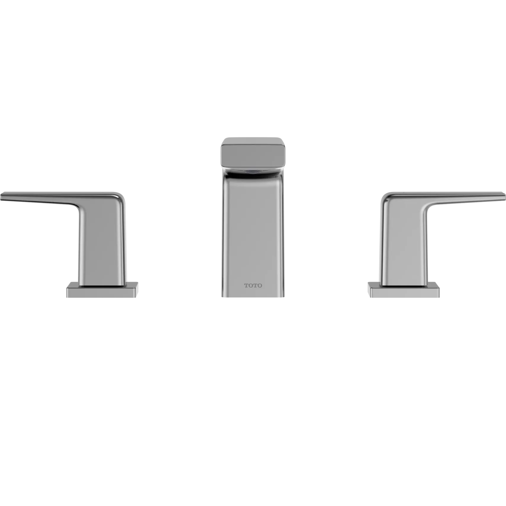 TOTO GB Two-Handle Deck-Mount Roman Tub Filler Trim, Polished Chrome, Brass, TBG10201U#CP