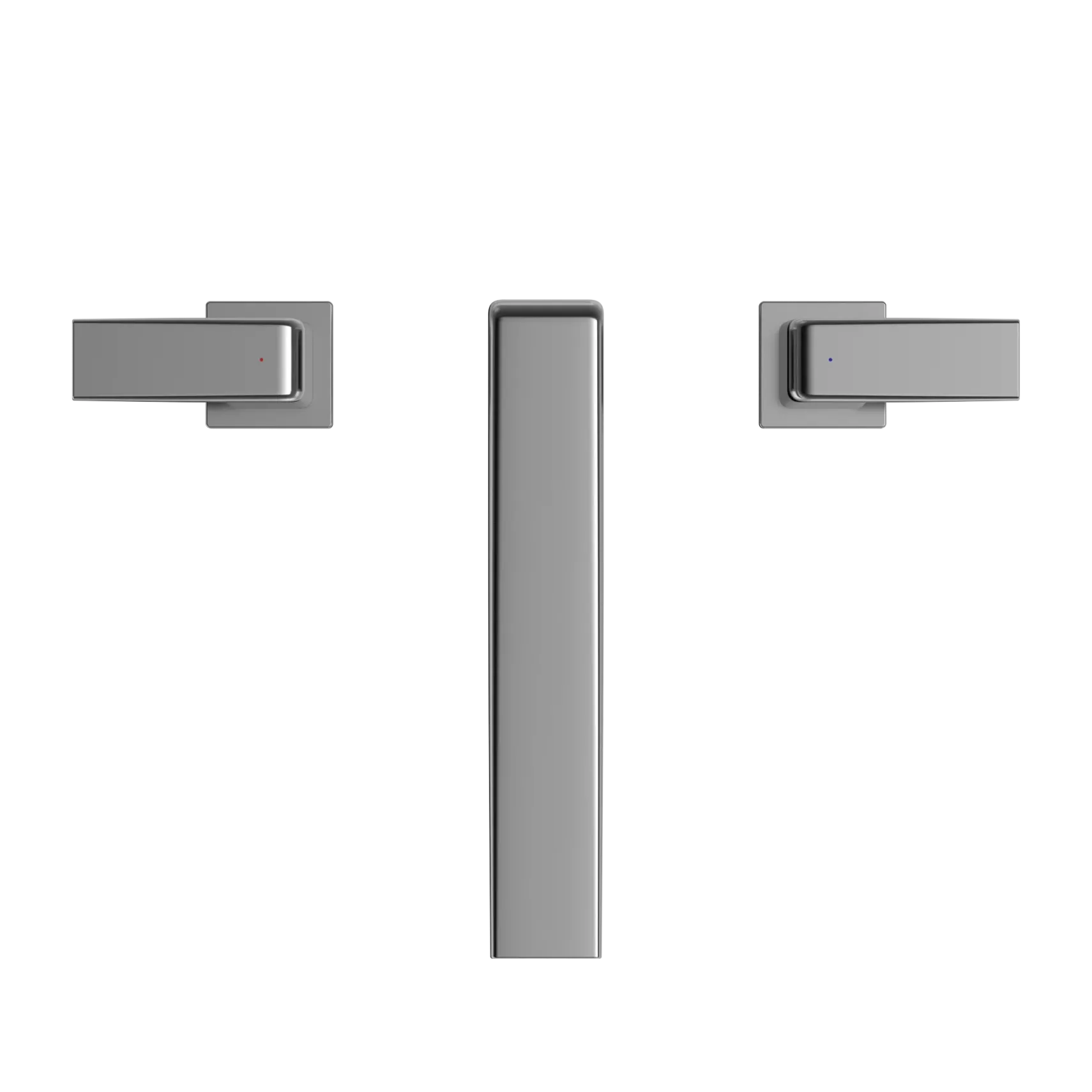 TOTO GB Two-Handle Deck-Mount Roman Tub Filler Trim, Polished Chrome, Brass, TBG10201U#CP