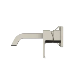 TOTO GC 1.2 GPM Wall-Mount Single-Handle Bathroom Faucet with COMFORT GLIDE Technology, Brushed Nickel, Brass, TLG08307U#BN