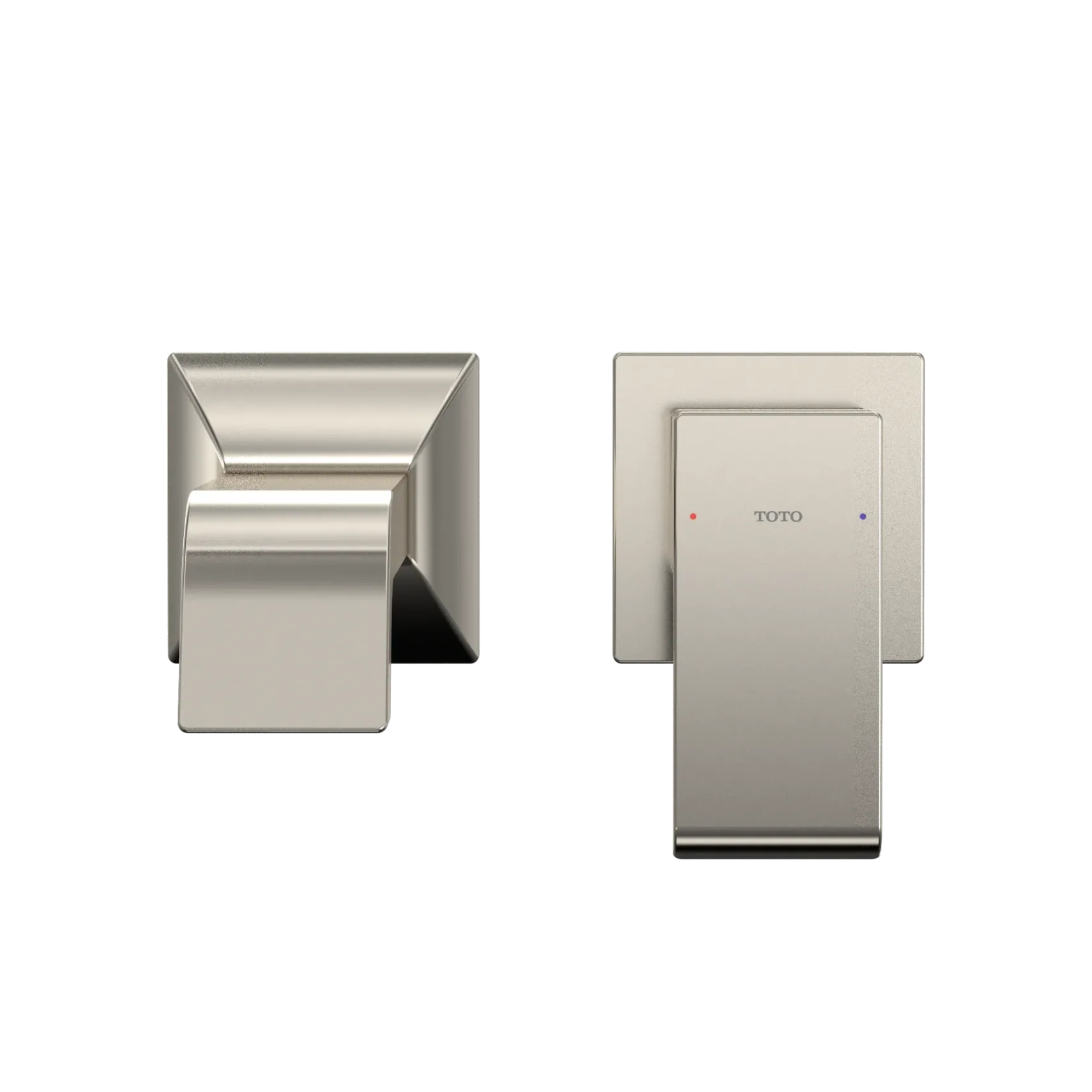 TOTO GC 1.2 GPM Wall-Mount Single-Handle Long Bathroom Faucet with COMFORT GLIDE Technology, Polished Nickel, Brass, TLG08308U#PN