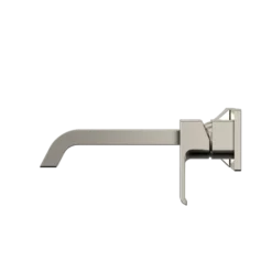 TOTO GC 1.2 GPM Wall-Mount Single-Handle Long Bathroom Faucet with COMFORT GLIDE Technology, Polished Nickel, Brass, TLG08308U#PN