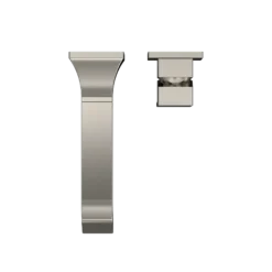 TOTO GC 1.2 GPM Wall-Mount Single-Handle Long Bathroom Faucet with COMFORT GLIDE Technology, Polished Nickel, Brass, TLG08308U#PN
