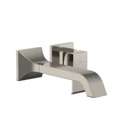 TOTO GC 1.2 GPM Wall-Mount Single-Handle Long Bathroom Faucet with COMFORT GLIDE Technology, Polished Nickel, Brass, TLG08308U#PN