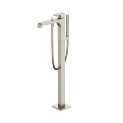 TOTO GC Single-Handle Free Standing Tub Filler with Handshower, Brushed Nickel, Brass, TBG08306U#BN