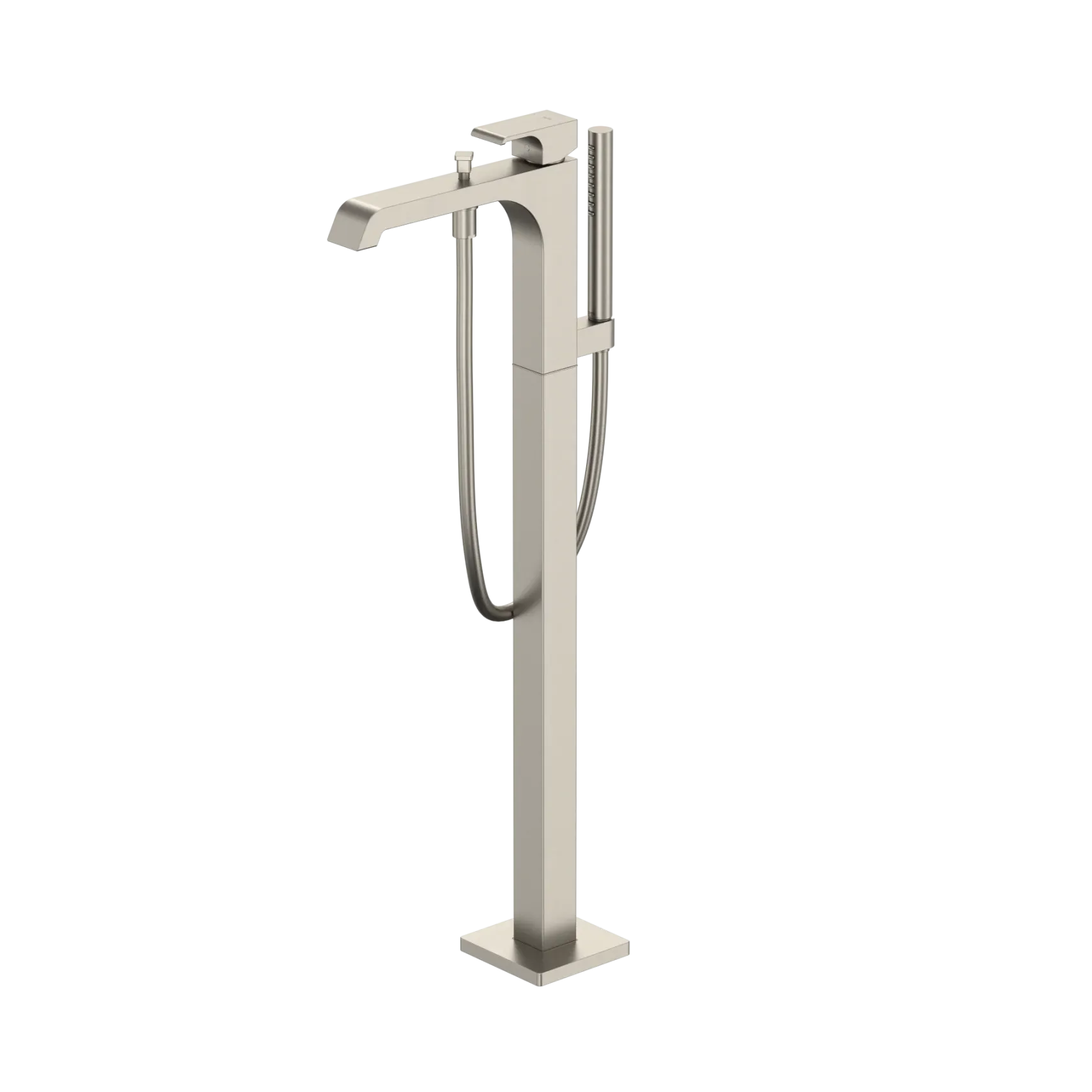 TOTO GC Single-Handle Free Standing Tub Filler with Handshower, Brushed Nickel, Brass, TBG08306U#BN