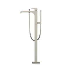 TOTO GC Single-Handle Free Standing Tub Filler with Handshower, Brushed Nickel, Brass, TBG08306U#BN
