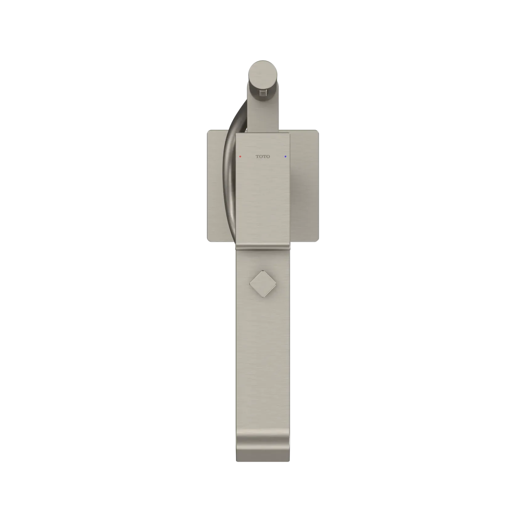 TOTO GC Single-Handle Free Standing Tub Filler with Handshower, Brushed Nickel, Brass, TBG08306U#BN