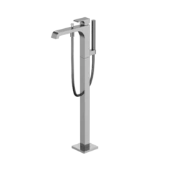 TOTO GC Single-Handle Free Standing Tub Filler with Handshower, Polished Chrome, Brass, TBG08306U#CP
