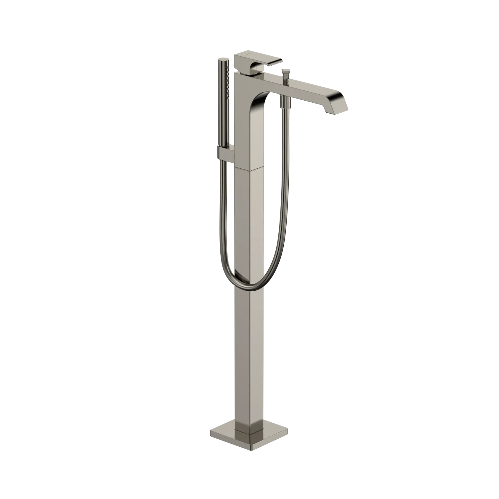 TOTO GC Single-Handle Free Standing Tub Filler with Handshower, Polished Nickel, Brass, TBG08306U#PN