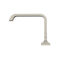 TOTO GC Two-Handle Deck-Mount Roman Tub Filler Trim, Brushed Nickel, Brass, TBG08201U#BN
