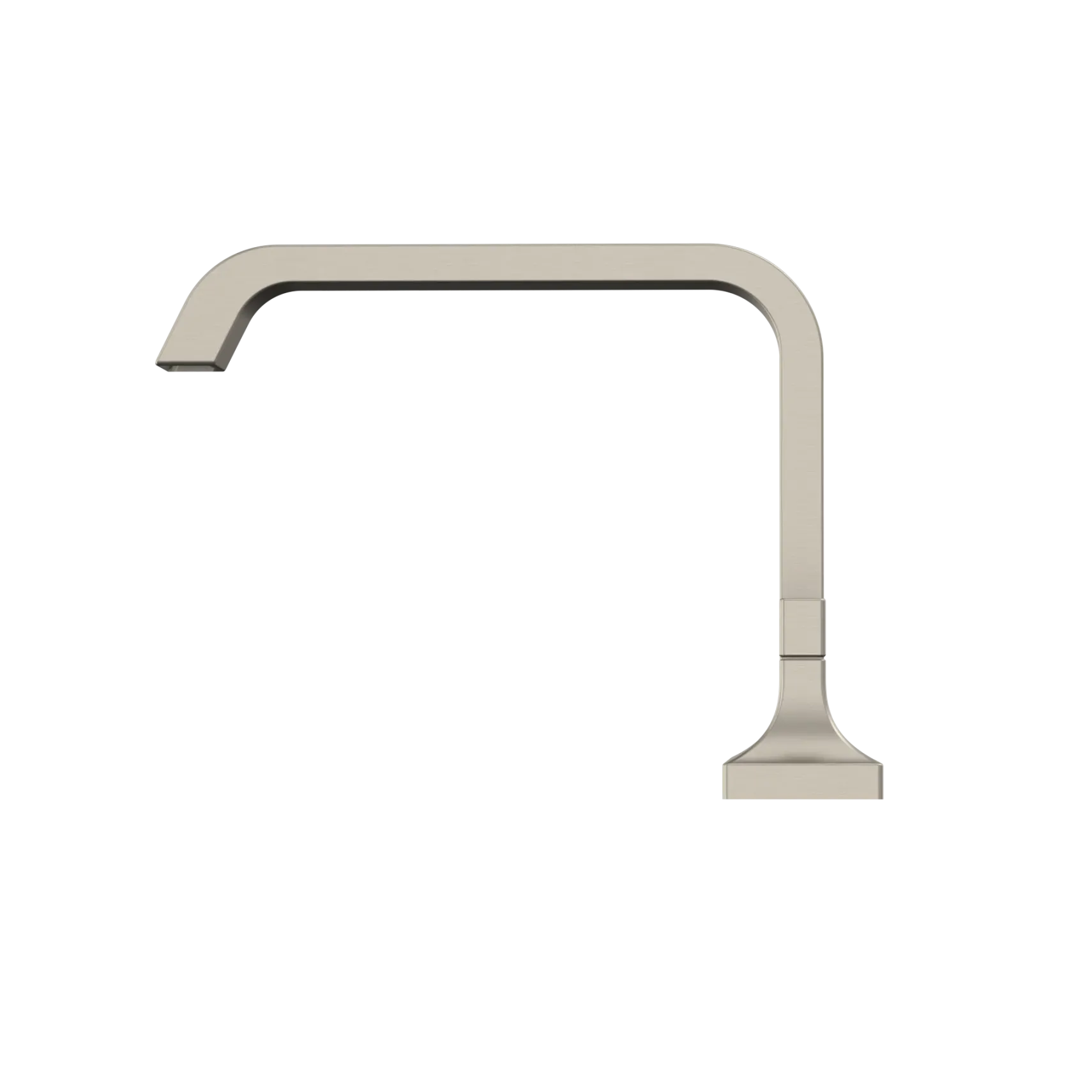 TOTO GC Two-Handle Deck-Mount Roman Tub Filler Trim, Brushed Nickel, Brass, TBG08201U#BN