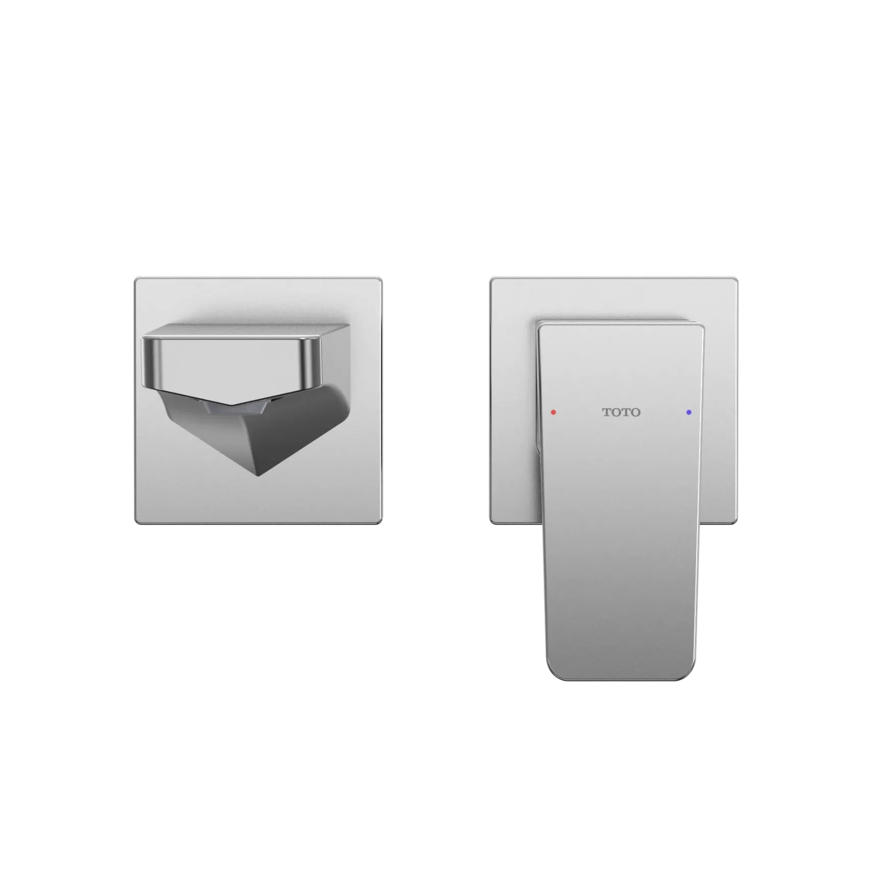 TOTO GE 1.2 GPM Wall-Mount Single-Handle Bathroom Faucet with COMFORT GLIDE Technology, Polished Chrome, Brass, TLG07307U#CP