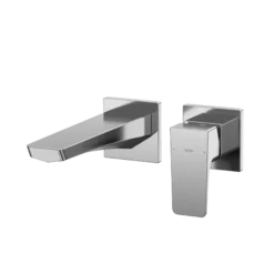 TOTO GE 1.2 GPM Wall-Mount Single-Handle Bathroom Faucet with COMFORT GLIDE Technology, Polished Chrome, Brass, TLG07307U#CP
