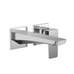 TOTO GE 1.2 GPM Wall-Mount Single-Handle Bathroom Faucet with COMFORT GLIDE Technology, Polished Chrome, Brass, TLG07307U#CP