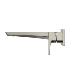 TOTO GE 1.2 GPM Wall-Mount Single-Handle Long Bathroom Faucet with COMFORT GLIDE Technology, Polished Nickel, Brass, TLG07308U#PN
