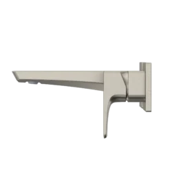 TOTO GE 1.2 GPM Wall-Mount Single-Handle Bathroom Faucet with COMFORT GLIDE Technology, Brushed Nickel, Brass, TLG07307U#BN