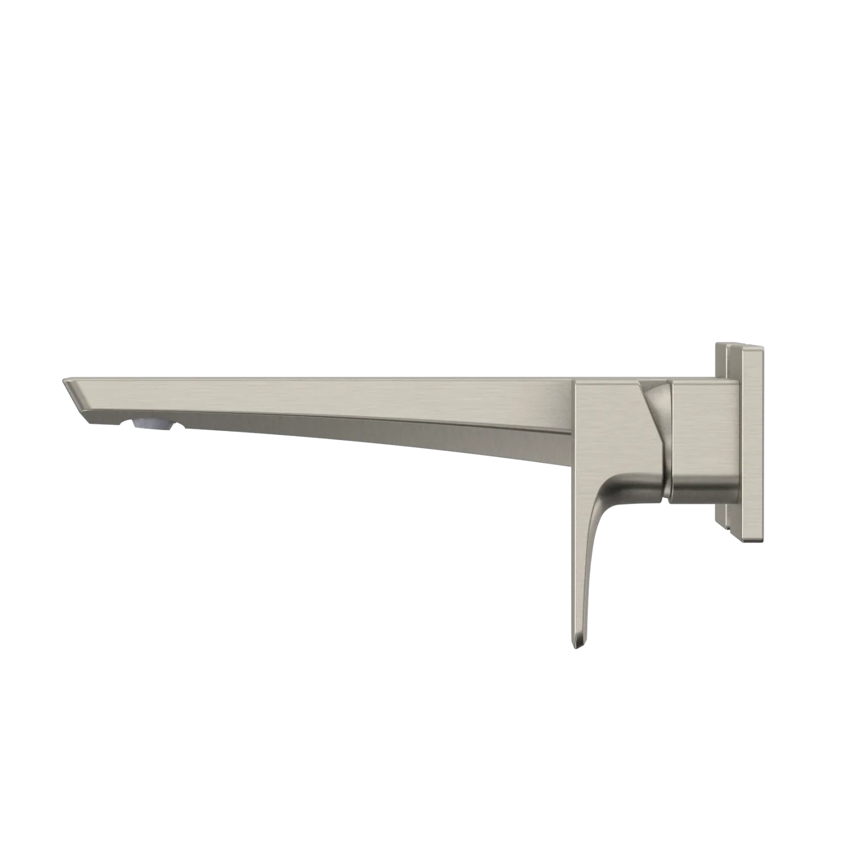 TOTO GE 1.2 GPM Wall-Mount Single-Handle Long Bathroom Faucet with COMFORT GLIDE Technology, Brushed Nickel, Brass, TLG07308U#BN