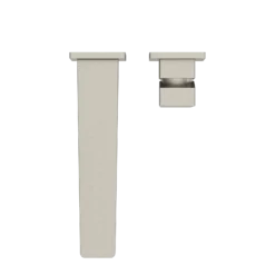 TOTO GE 1.2 GPM Wall-Mount Single-Handle Long Bathroom Faucet with COMFORT GLIDE Technology, Brushed Nickel, Brass, TLG07308U#BN