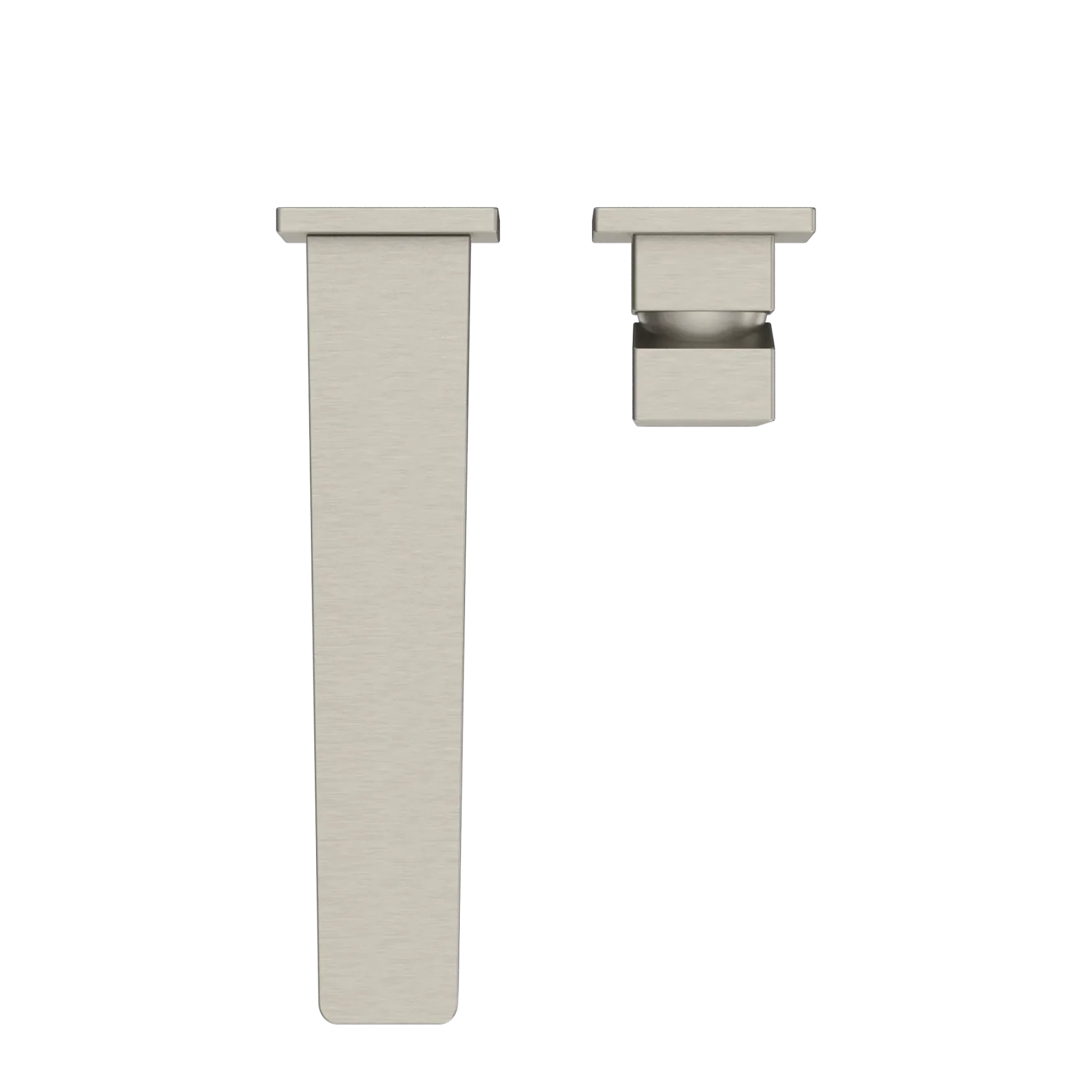 TOTO GE 1.2 GPM Wall-Mount Single-Handle Long Bathroom Faucet with COMFORT GLIDE Technology, Brushed Nickel, Brass, TLG07308U#BN