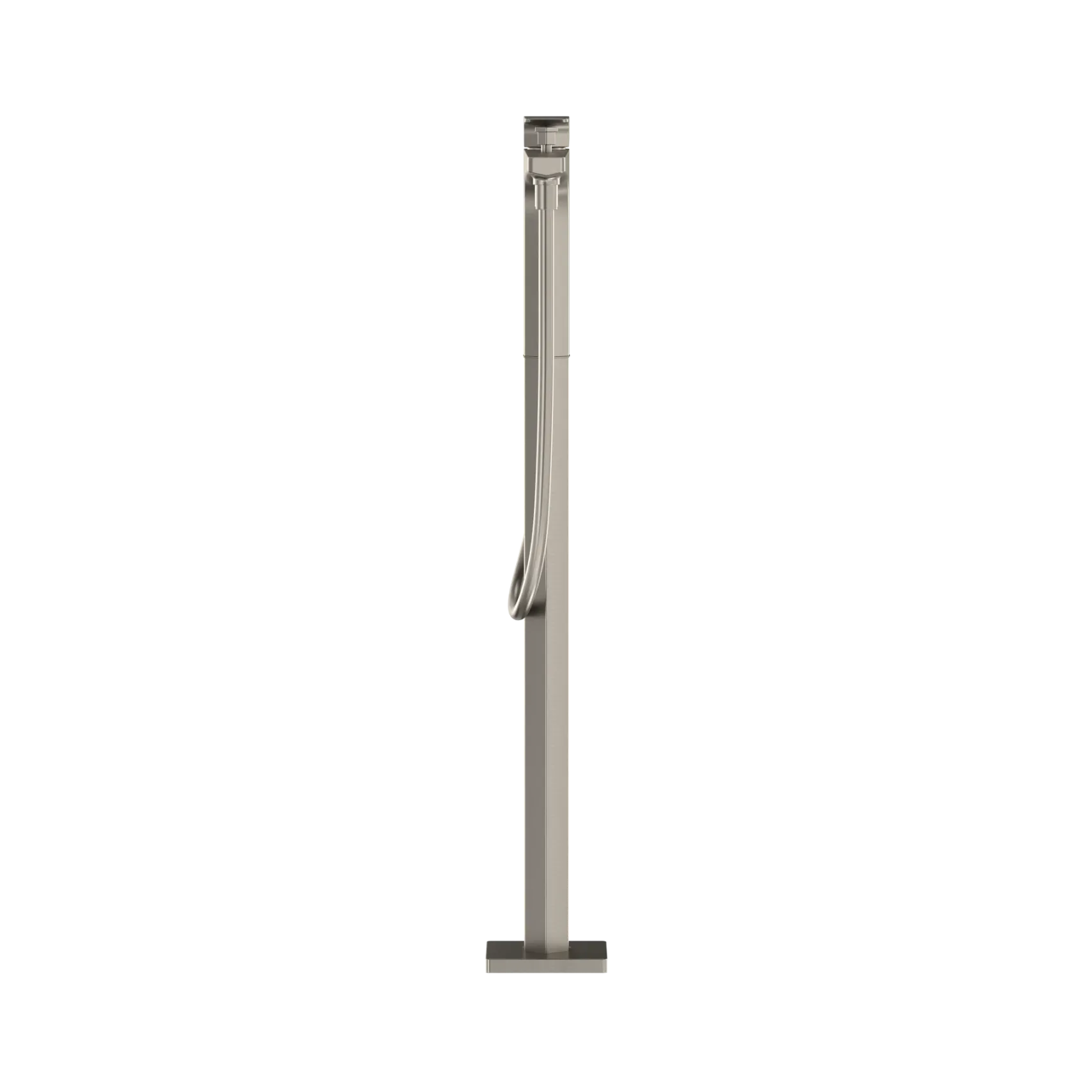 TOTO GE Single-Handle Free Standing Tub Filler with Handshower, Brushed Nickel, Brass, TBG07306U#BN