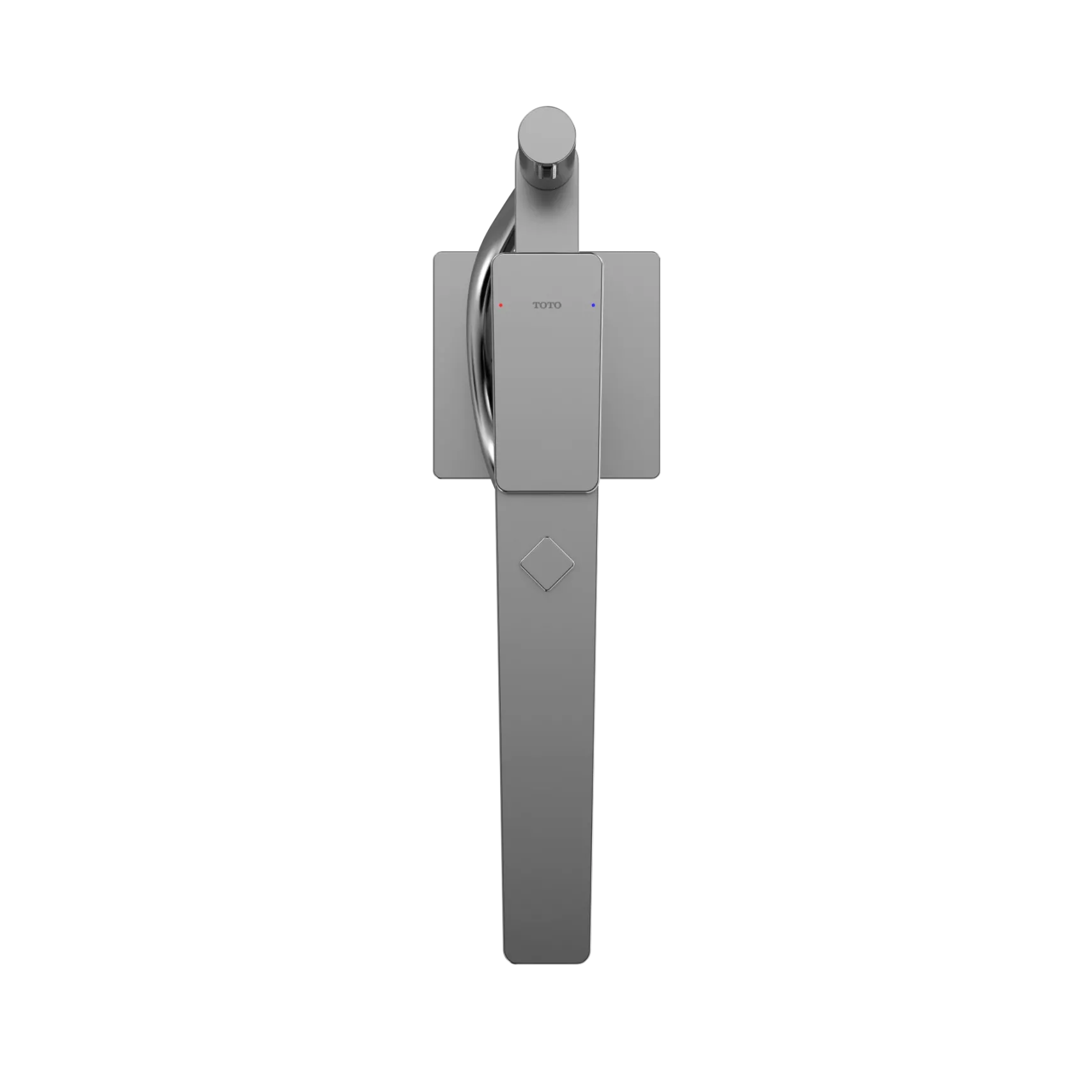 TOTO GE Single-Handle Free Standing Tub Filler with Handshower, Polished Nickel, Brass, TBG07306U#PN