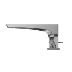 TOTO GE Two-Handle Deck-Mount Roman Tub Filler Trim with Handshower, Polished Chrome, Brass, TBG07202U#CP