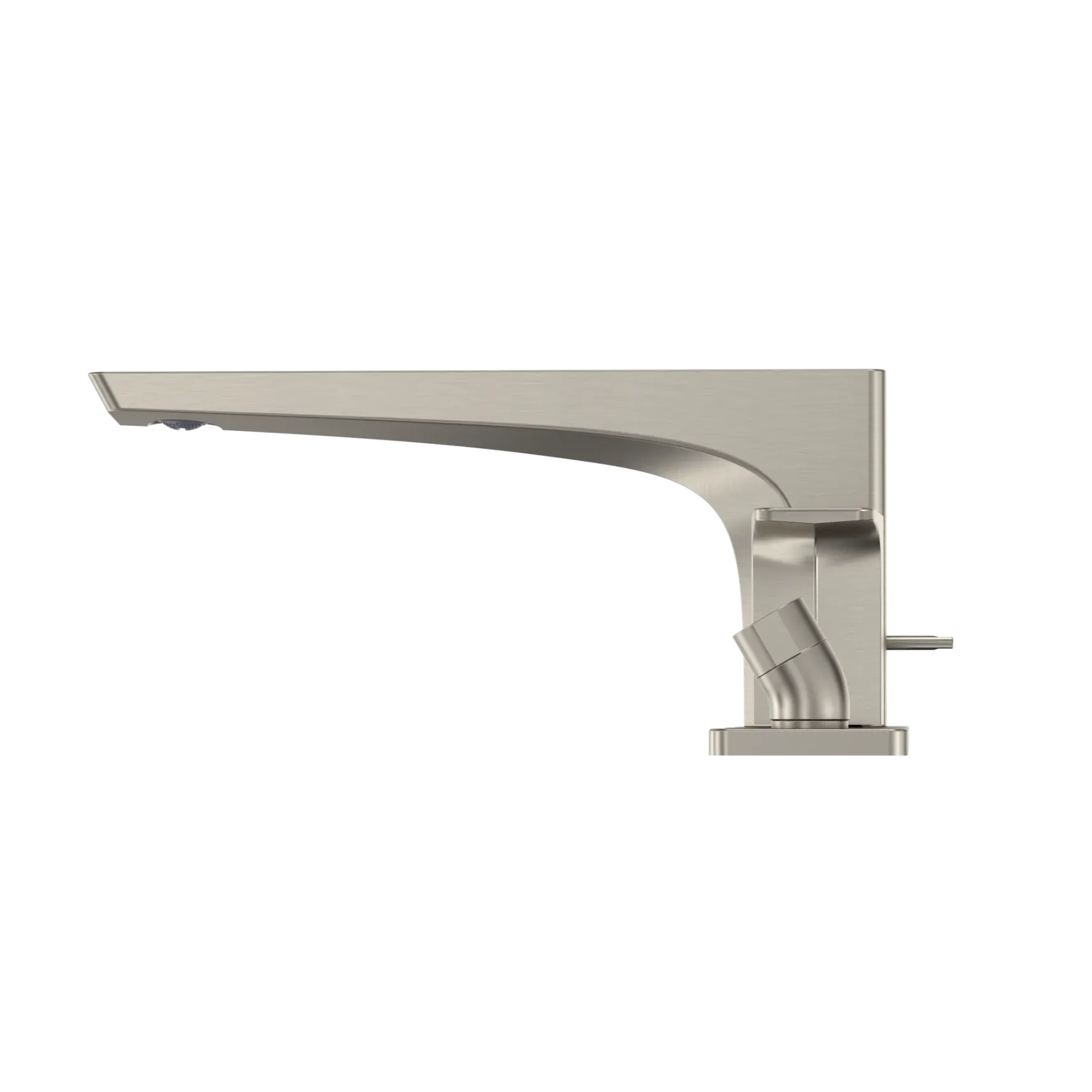 TOTO GE Two-Handle Deck-Mount Roman Tub Filler Trim with Handshower, Brushed Nickel, Brass, TBG07202U#BN