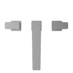 TOTO GE Two-Handle Deck-Mount Roman Tub Filler Trim, Polished Chrome, Brass, TBG07201U#CP