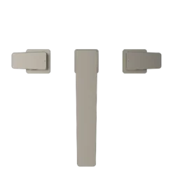 TOTO GE Two-Handle Deck-Mount Roman Tub Filler Trim, Polished Nickel, Brass, TBG07201U#PN