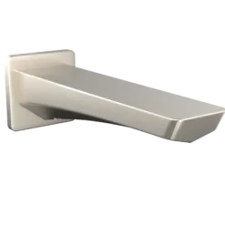 TOTO GE Wall Tub Spout, Brushed Nickel, Brass, TBG07001U#BN