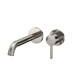 TOTO GF 1.2 GPM Wall-Mount Single-Handle Long Bathroom Faucet with COMFORT GLIDE Technology, Polished Nickel, Brass, TLG11308U#PN