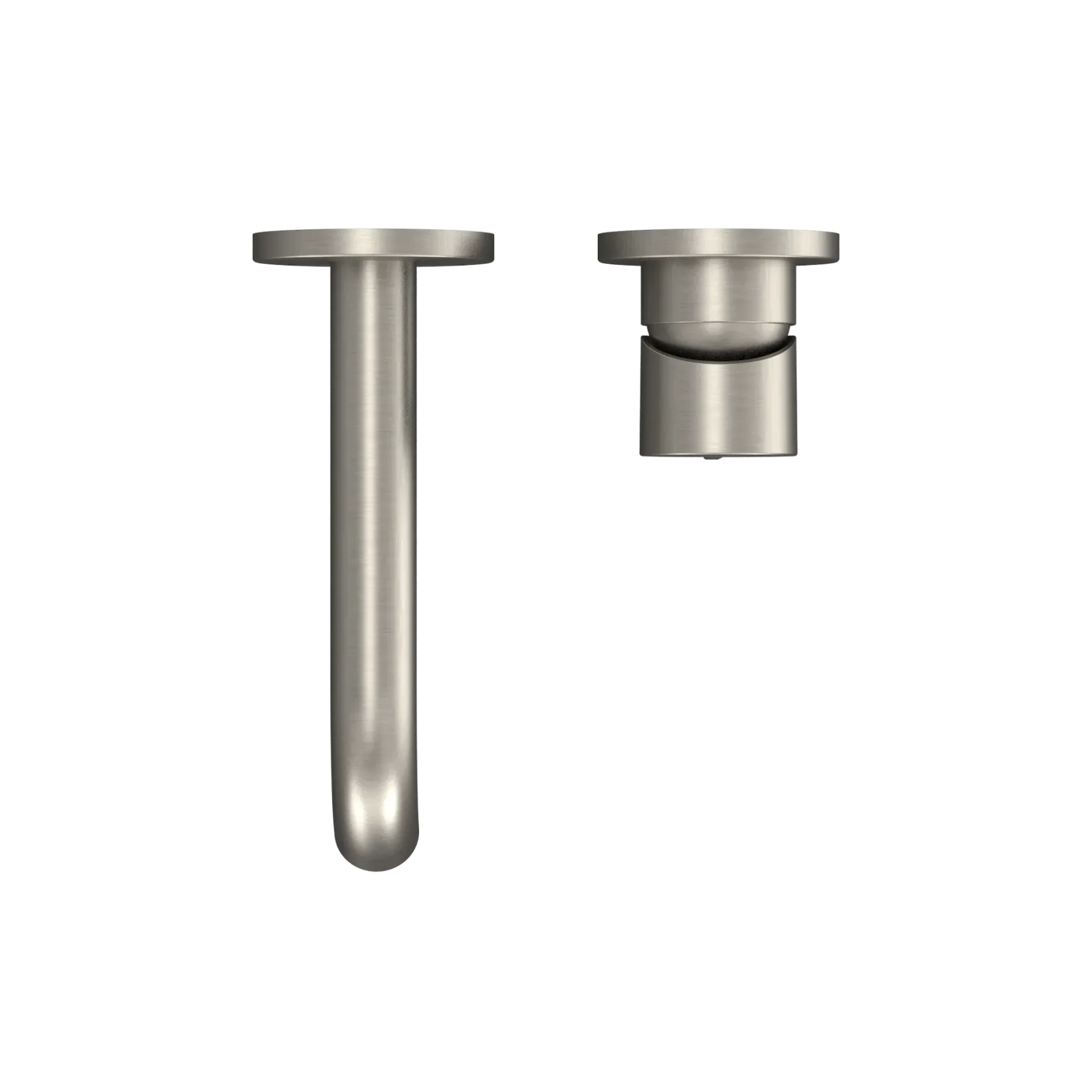TOTO GF 1.2 GPM Wall-Mount Single-Handle Bathroom Faucet with COMFORT GLIDE Technology, Brushed Nickel, Brass, TLG11307U#BN