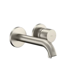 TOTO GF 1.2 GPM Wall-Mount Single-Handle Bathroom Faucet with COMFORT GLIDE Technology, Brushed Nickel, Brass, TLG11307U#BN