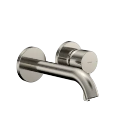 TOTO GF 1.2 GPM Wall-Mount Single-Handle Bathroom Faucet with COMFORT GLIDE Technology, Polished Nickel, Brass, TLG11307U#PN